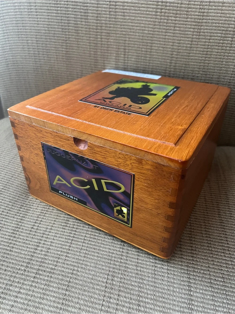 ACID By Drew Estate Empty Cigar Box